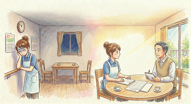 孤立のイメージ